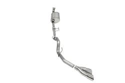 Corsa Performance - Corsa Perf 21166 3.0" Cat-Back Single Side Exit for 21-24 F150 3.5T 145.4" WB - Image 1