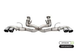 Corsa Performance - Corsa Perf 21102 3.0" Cat-Back w/4.5" Pro-Series Tips w/o NPP for 20-24 Corvette - Image 1
