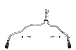 Corsa Performance - Corsa Performance 21143BLK 3.0" Cat-Back Dual Rear Exit Blk for 21-24 F150 5.0L - Image 1