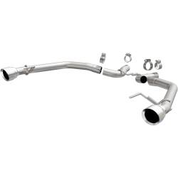 MagnaFlow Exhaust Products - MagnaFlow 19345 Race Series Stainless Axle-Back System for 15-23 Ford Mustang - Image 1