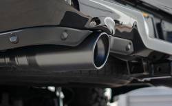 MagnaFlow Exhaust Products - MagnaFlow 35236 Single Black Coated Exhaust Tip 3" Inlet/4" Outlet Round - Image 2