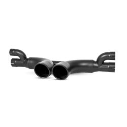 MBRP Exhaust - MBRP Exhaust S7607BLK Blk 3.5" Axle-Back Race Dual RR Exit for 14-19 Porsche - Image 1