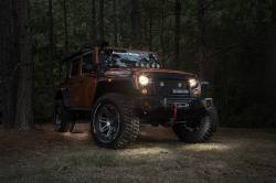 Rugged Ridge - Rugged Ridge 11232.40 Light Rock Crawler 4Pc White Harness for 07-18 Wrangler JK - Image 2
