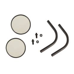 Rugged Ridge - Rugged Ridge 11025.25 Trail Mirror Kit Round Pair 18-21 Jeep Wrangler/Gladiator - Image 1