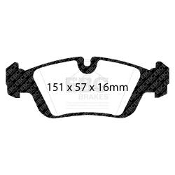 EBC Brakes - EBC Brakes DP5914NDX Bluestuff NDX Full Race Brake Pads - Image 3
