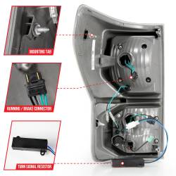Anzo USA - Anzo USA 311336 LED Taillight Assembly for 07-13 Toyota Tundra - Image 5