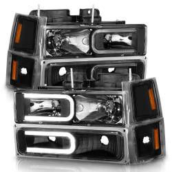 Anzo USA - Anzo USA 111528 Crystal Headlight Set - Image 2