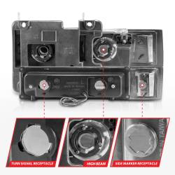 Anzo USA - Anzo USA 111529 Crystal Headlight Set - Image 5