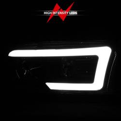 Anzo USA - Anzo USA 111522 Crystal Headlight Set Clear Lens Black Housing 2Pc - Image 6