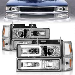Anzo USA - Anzo USA 111529 Crystal Headlight Set - Image 1