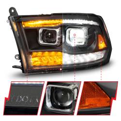 Anzo USA - Anzo USA 111595 LED Projector Headlights for 09-18 Dodge RAM 1500/2500/3500 - Image 3
