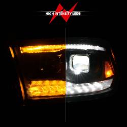 Anzo USA - Anzo USA 111595 LED Projector Headlights for 09-18 Dodge RAM 1500/2500/3500 - Image 6