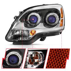 Anzo USA - Anzo USA 111476 Crystal Headlight Set for 07-12 GMC Acadia - Image 3