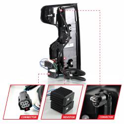 Anzo USA - Anzo USA 311419 Taillight Assembly - Image 5