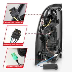 Anzo USA - Anzo USA 311427 LED Projector Headlight for 05-15 Toyota Tacoma - Image 5