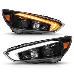 Anzo USA - Anzo USA 121564 Projector Headlight Set for 15-18 Ford Focus - Image 2