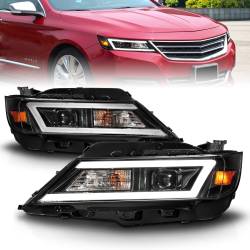 Anzo USA - Anzo USA 121574 Projector Headlight Set for 14-20 Chevy Impala - Image 1
