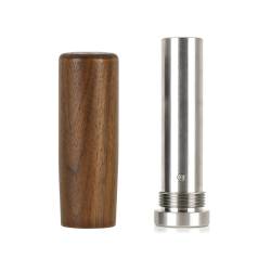 Mishimoto - Mishimoto MMSK-WD-TWN Tall Steel Core Wood Shift Knob Walnut Wood - Image 2