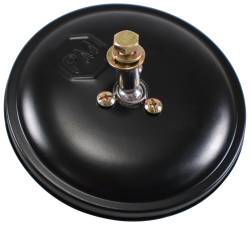 Peterson - Peterson 605 Flat Black 5" Round Mirror w/Adjustable Ball Stud Univ. Mounting - Image 1