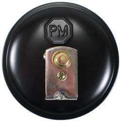 Peterson - Peterson 605 Flat Black 5" Round Mirror w/Adjustable Ball Stud Univ. Mounting - Image 2