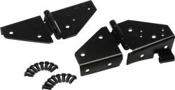 Kentrol - Kentrol 50403 Black Windshield Hinge Pair for 76-95 Jeep Wrangler CJ/YJ - Image 1