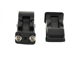 Kentrol - Kentrol 50563 Black Hood Catch Pair TJ-Style for 42-95 Jeep Wrangler CJ & YJ - Image 3