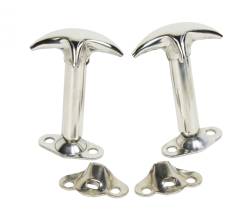 Kentrol - Kentrol 30401 Polished Hood Catch Pair for 55-95 Jeep Wrangler CJ & YJ - Image 3