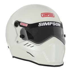 Simpson Safety - Simpson Safety 929003P Kingsnake SA2025 Large Racing Helmet-Pearl White - Image 3