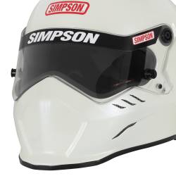 Simpson Safety - Simpson Safety 929004P Kingsnake SA2025 X-Large Racing Helmet-Pearl White - Image 8