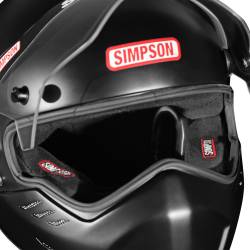 Simpson Safety - Simpson Safety 9290058 Kingsnake SA2025 2X-Large Racing Helmet-Matte Black - Image 5