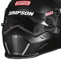 Simpson Safety - Simpson Safety 9290028 Kingsnake SA2025 Medium Racing Helmet Matte Black - Image 8