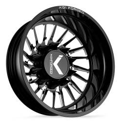 KG1 Wheels - KG1 Wheels KD038 Javelin 22x8.25 10x285 145mm Black/Milled KD038R2282528GPM-L - Image 1