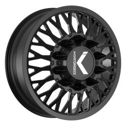 KG1 Wheels - KG1 Wheels KD049F2482528GB KD049 Jacked 24x8.25 10x285 145mm Gloss Black - Image 1