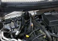 J&L Oil Separator Co - J&L Oil Separator 3036P-B 3.0 Passenger Side Mounted Oil Separator Black - Image 2
