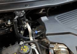 J&L Oil Separator Co - J&L Oil Separator 3.0 Passenger Side Mounted Oil Separator Black 3022P-B - Image 2