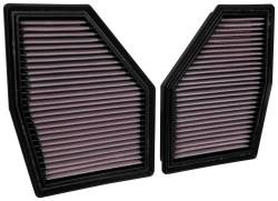 K&N - K&N 33-3155 High-Flow Washable 2Pc Air Filter for 20-25 BMW 5/7/8 Series - Image 2