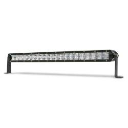 DV8 Offroad - DV8 Offroad BS20E100W5W 20" Low Profile Single Row Chrome Face LED Light Bar - Image 2