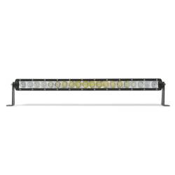 DV8 Offroad - DV8 Offroad BS20E100W5W 20" Low Profile Single Row Chrome Face LED Light Bar - Image 1