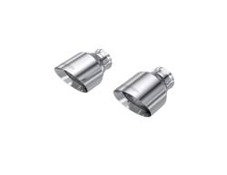 MBRP Exhaust - MBRP Exhaust T5197 Dual Wall Angle Cut 5" Out Tip Pair for 15-23 Durango/Charger - Image 1