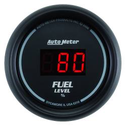 AutoMeter - AutoMeter 6310 Sport-Comp Digital Programmable Fuel 0-280Ohm 2-1/16" Black - Image 1