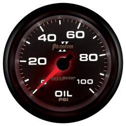 AutoMeter - AutoMeter 7821 Phantom II Mechanical Oil Pressure Gauge 0-100 PSI 2-5/8" - Image 4