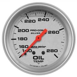 AutoMeter - AutoMeter 4641 Ultra-Lite LFGs Oil Temperature Gauge 140-280F 2-1/16" - Image 1