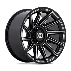 XD - XD Wheels XD867 SPECTER 20x10 5x5.0 -18mm Gloss Black/Milled XD867BE20105018N - Image 1