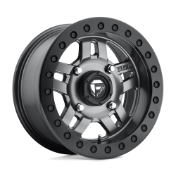 Fuel UTV - Fuel Off Road D9181570A643 D918 ANZA BEADLOCK 15x7 4x137 13mm Matte Gunmetal - Image 1