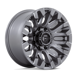 Fuel 1PC - Fuel Off Road D830 QUAKE 18x9 8x6.5 1mm Platinum D83018908250 - Image 1