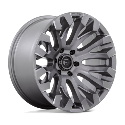 Fuel 1PC - Fuel Off Road D830 QUAKE 18x9 5x5.0 1mm Platinum D83018907550 - Image 1