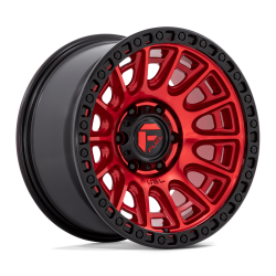 Fuel 1PC - Fuel Off Road D834 CYCLE 17x9 5x5.0 1mm Candy Red/Black D83417907550 - Image 1
