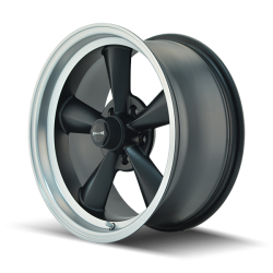 Ridler Wheels - Ridler Wheels 675 Series 17x8 5x4.75 0mm Matte Black/Machined 675-7861MB - Image 2