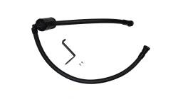 J&L Oil Separator Co - J&L Oil Separator 3094P-B Black Oil Separator 3.0 Passenger Side - Image 1
