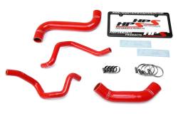 HPS Performance - HPS 57-1733-RED Red Radiator/Heater Coolant Hose Kit for 04-05 Subaru Impreza - Image 2
